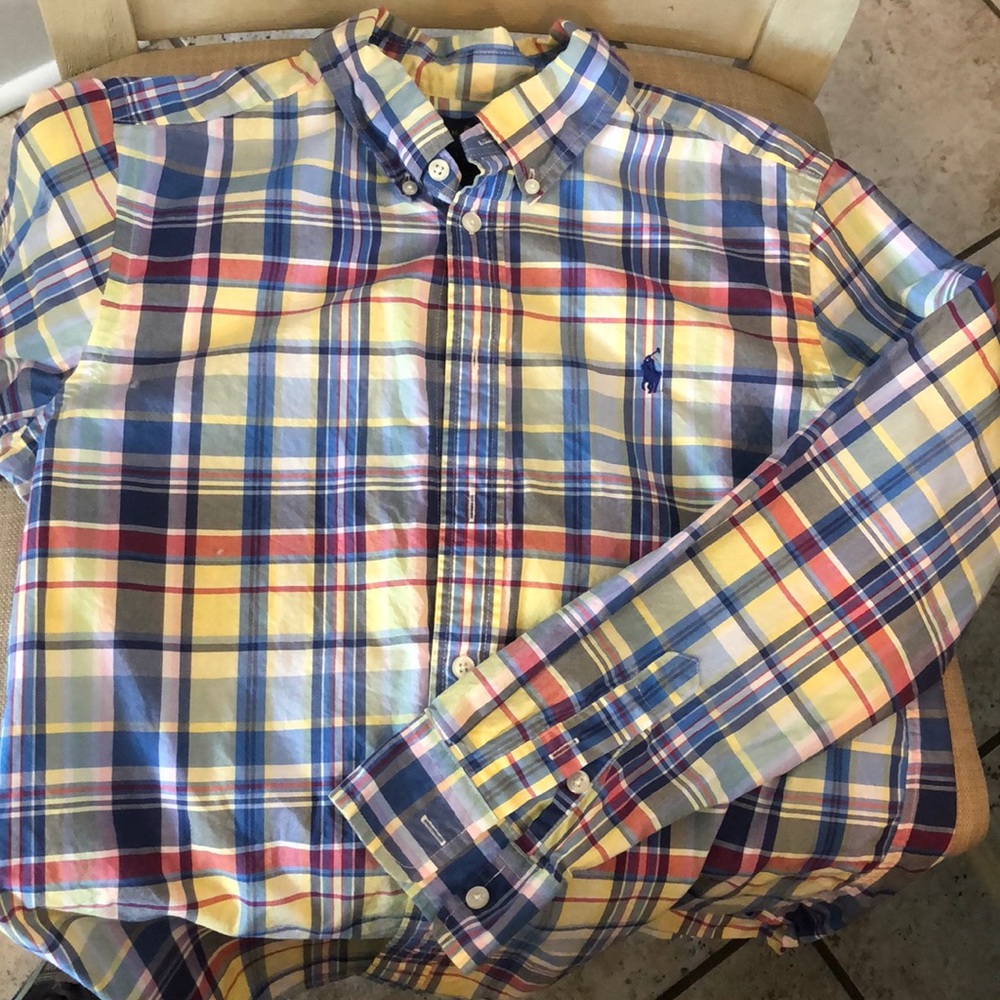 Gently worn button down